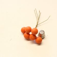 Vintage Small Oranges x 6